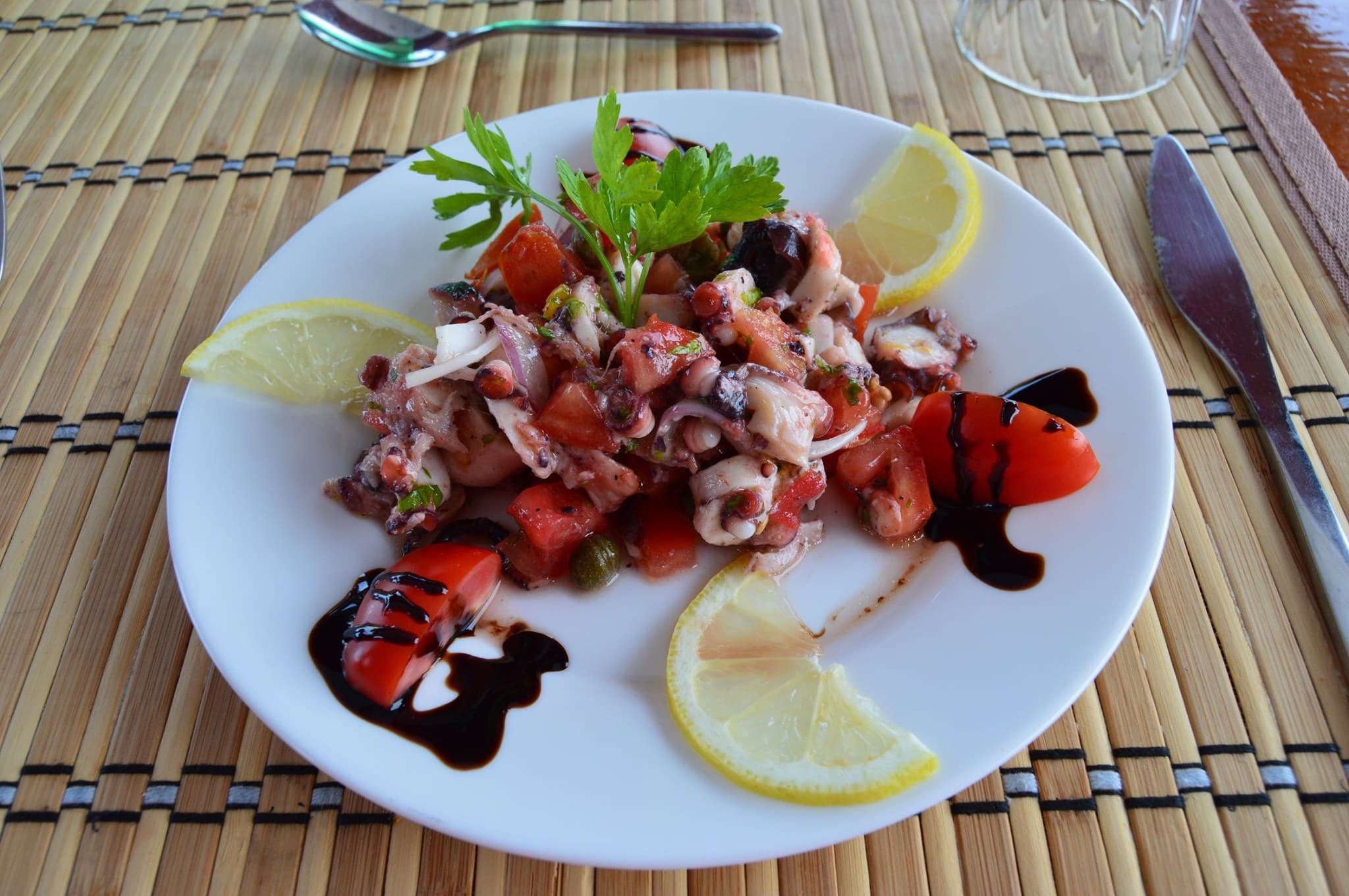 Fresh Octopus salad
